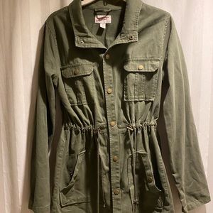 Great light Army Green Jacket